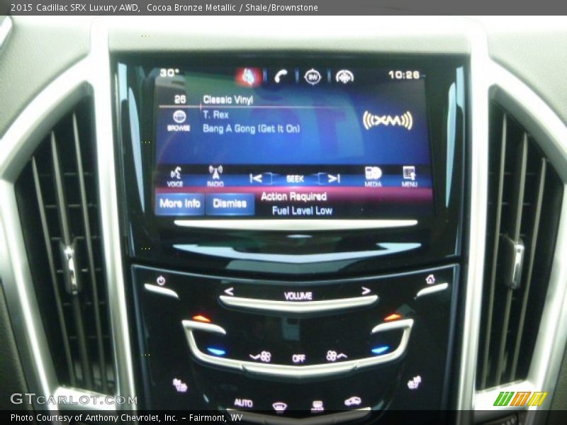 Cocoa Bronze Metallic / Shale/Brownstone 2015 Cadillac SRX Luxury AWD