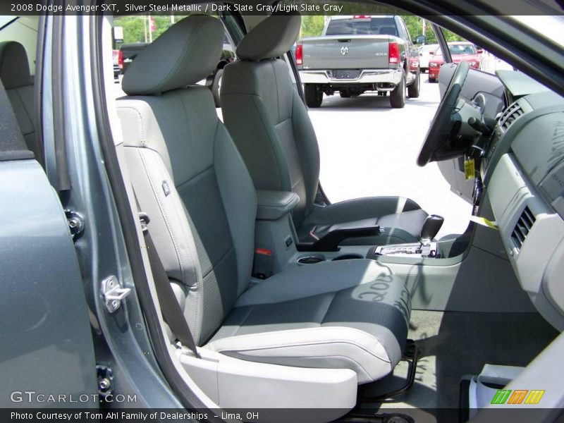 Silver Steel Metallic / Dark Slate Gray/Light Slate Gray 2008 Dodge Avenger SXT