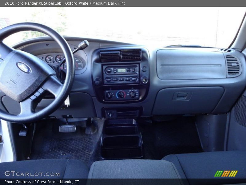 Oxford White / Medium Dark Flint 2010 Ford Ranger XL SuperCab