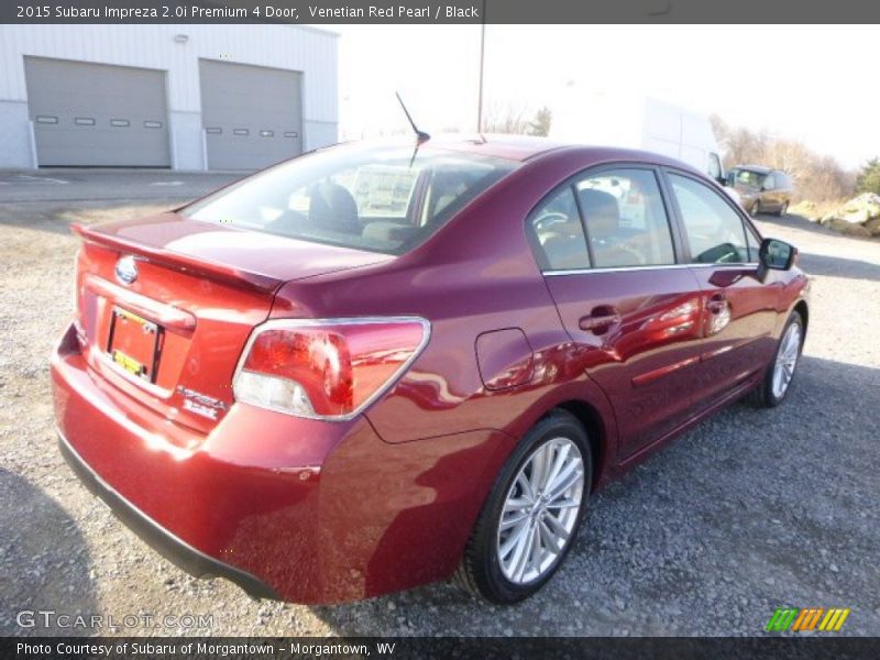 Venetian Red Pearl / Black 2015 Subaru Impreza 2.0i Premium 4 Door