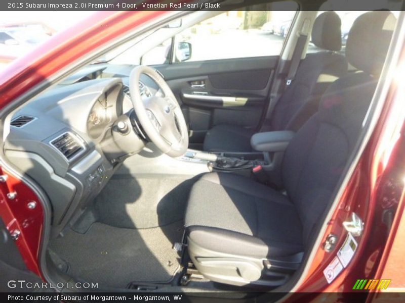 Venetian Red Pearl / Black 2015 Subaru Impreza 2.0i Premium 4 Door