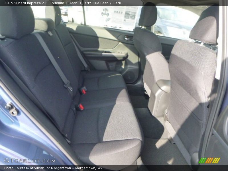 Quartz Blue Pearl / Black 2015 Subaru Impreza 2.0i Premium 4 Door