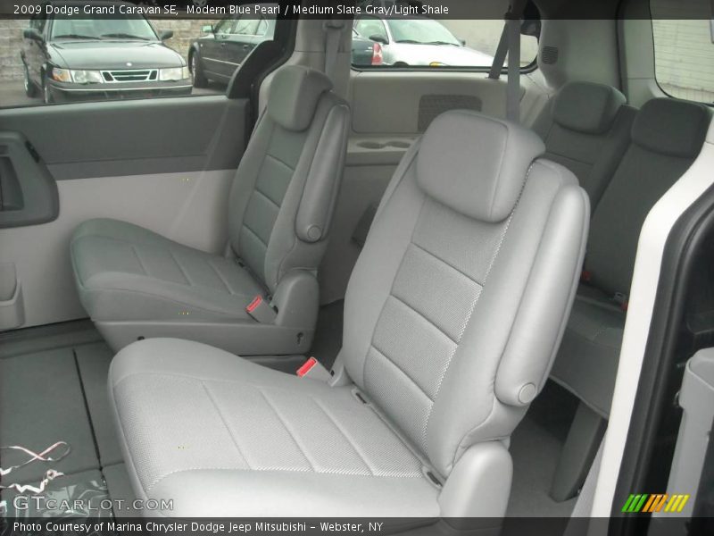 Modern Blue Pearl / Medium Slate Gray/Light Shale 2009 Dodge Grand Caravan SE