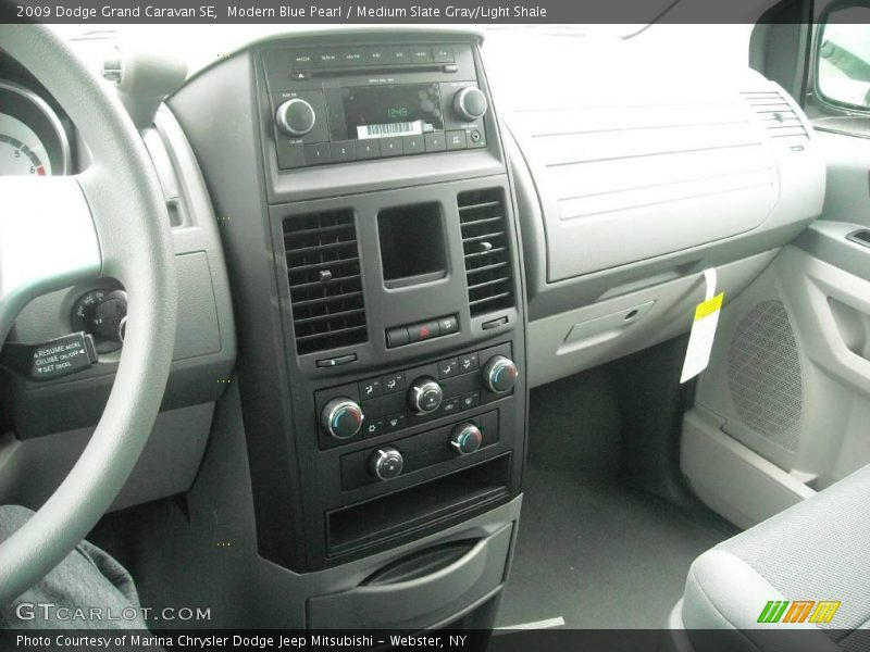 Modern Blue Pearl / Medium Slate Gray/Light Shale 2009 Dodge Grand Caravan SE
