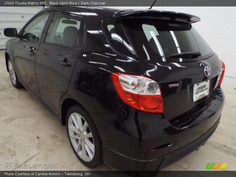Black Sand Mica / Dark Charcoal 2009 Toyota Matrix XRS