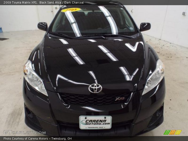 Black Sand Mica / Dark Charcoal 2009 Toyota Matrix XRS