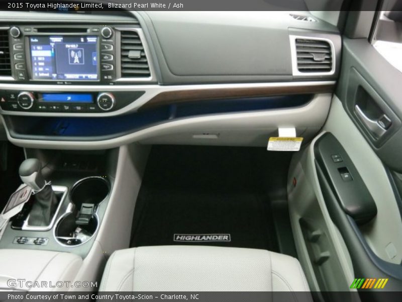 Blizzard Pearl White / Ash 2015 Toyota Highlander Limited