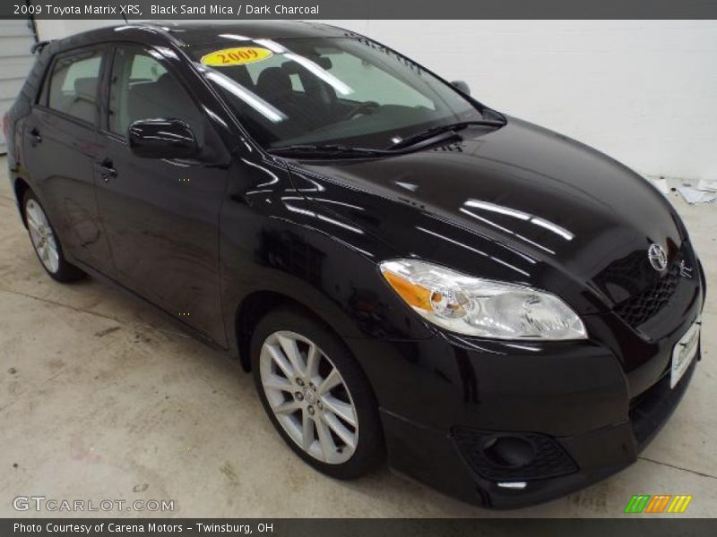 Black Sand Mica / Dark Charcoal 2009 Toyota Matrix XRS
