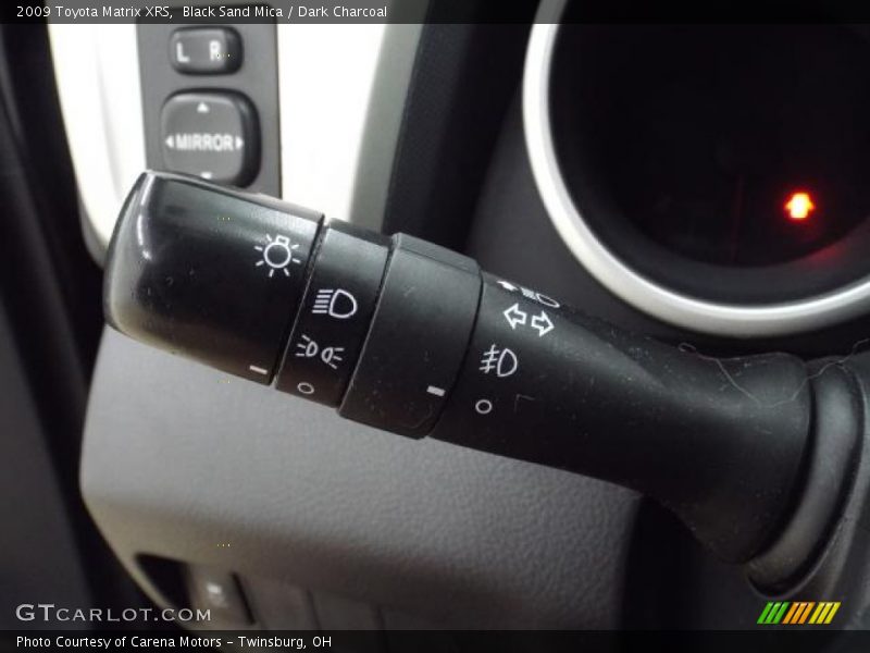 Black Sand Mica / Dark Charcoal 2009 Toyota Matrix XRS