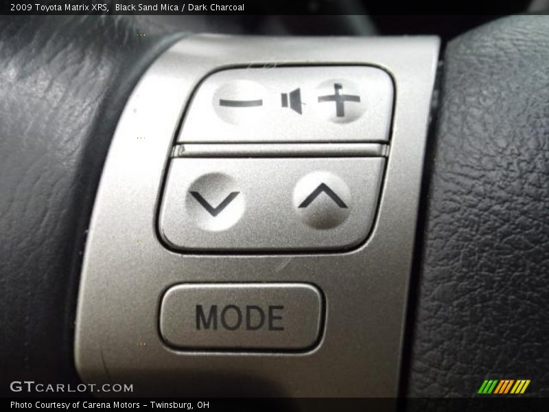 Black Sand Mica / Dark Charcoal 2009 Toyota Matrix XRS