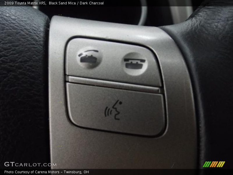 Black Sand Mica / Dark Charcoal 2009 Toyota Matrix XRS