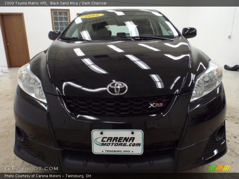 Black Sand Mica / Dark Charcoal 2009 Toyota Matrix XRS