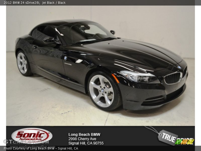 Jet Black / Black 2012 BMW Z4 sDrive28i