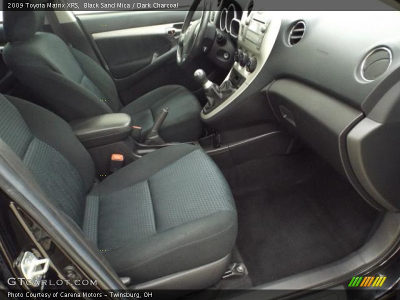 Black Sand Mica / Dark Charcoal 2009 Toyota Matrix XRS