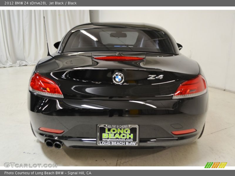 Jet Black / Black 2012 BMW Z4 sDrive28i