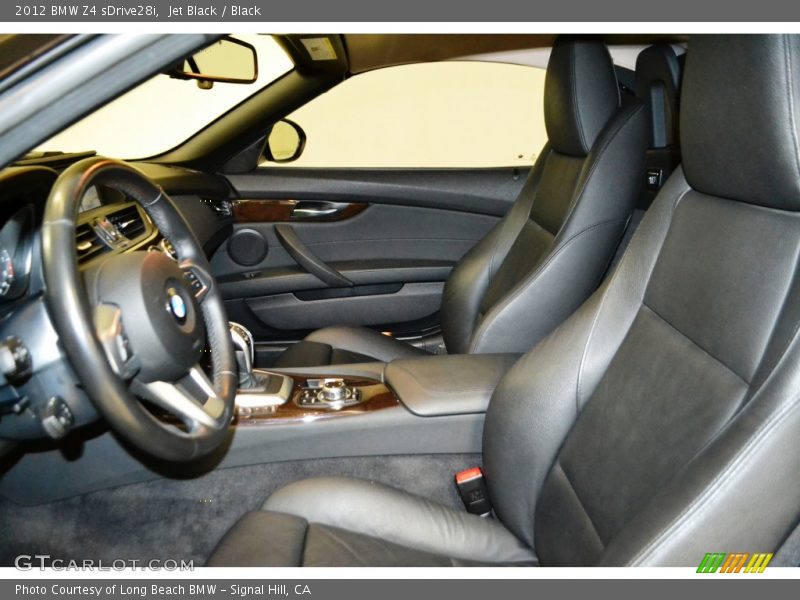 Jet Black / Black 2012 BMW Z4 sDrive28i
