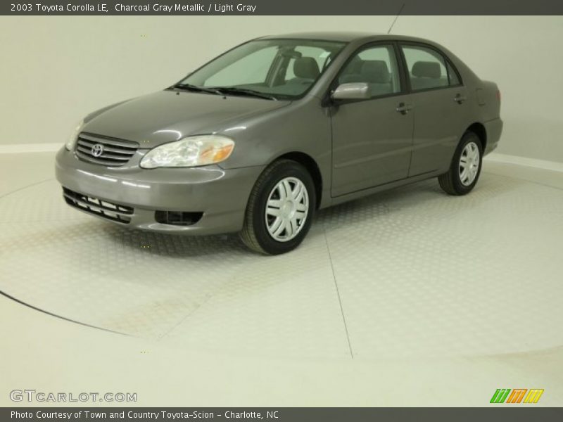 Charcoal Gray Metallic / Light Gray 2003 Toyota Corolla LE