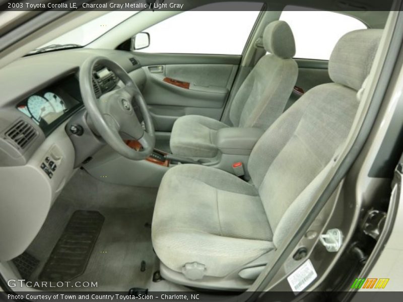 Front Seat of 2003 Corolla LE