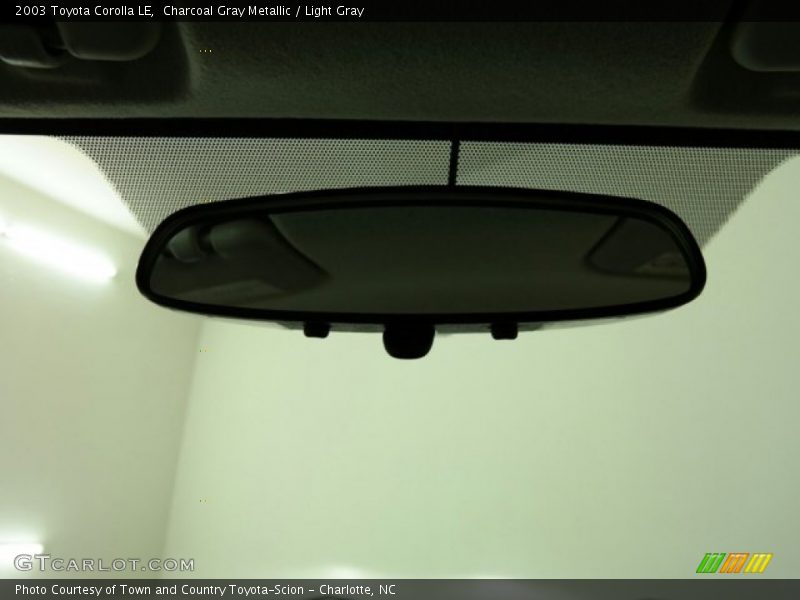 Charcoal Gray Metallic / Light Gray 2003 Toyota Corolla LE