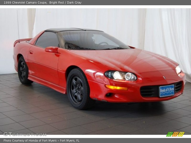 Bright Red / Dark Gray 1999 Chevrolet Camaro Coupe