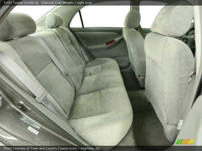 Charcoal Gray Metallic / Light Gray 2003 Toyota Corolla LE