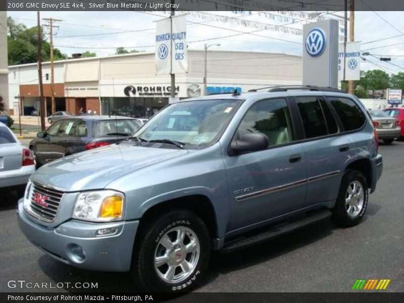 Silver Blue Metallic / Light Gray 2006 GMC Envoy SLE 4x4