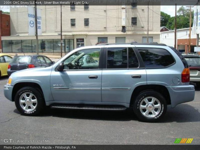 Silver Blue Metallic / Light Gray 2006 GMC Envoy SLE 4x4