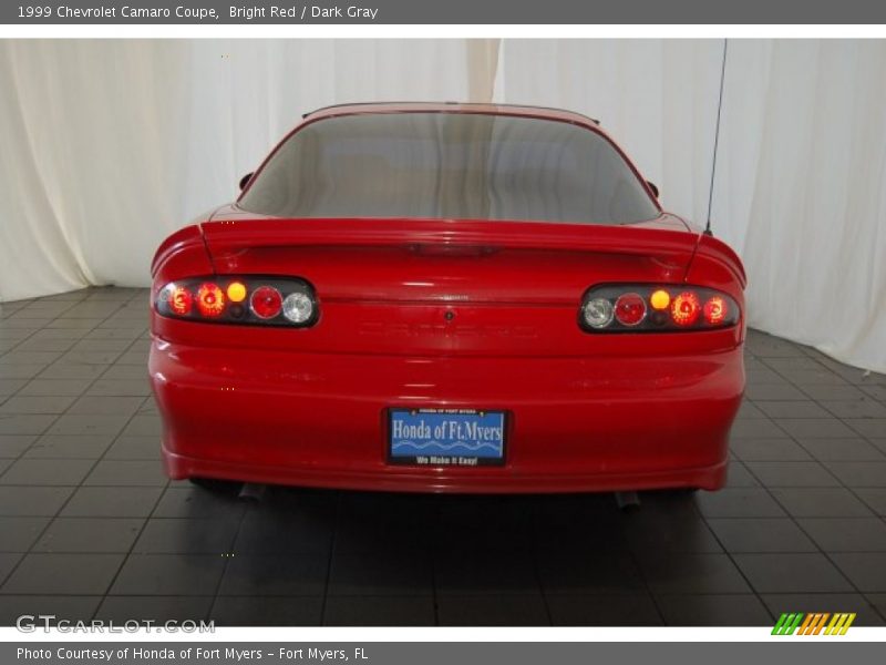 Bright Red / Dark Gray 1999 Chevrolet Camaro Coupe