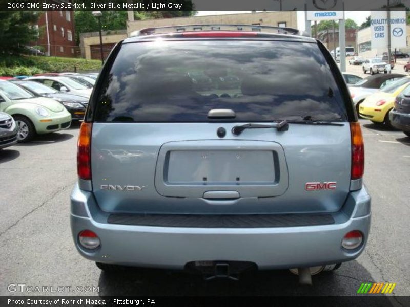 Silver Blue Metallic / Light Gray 2006 GMC Envoy SLE 4x4