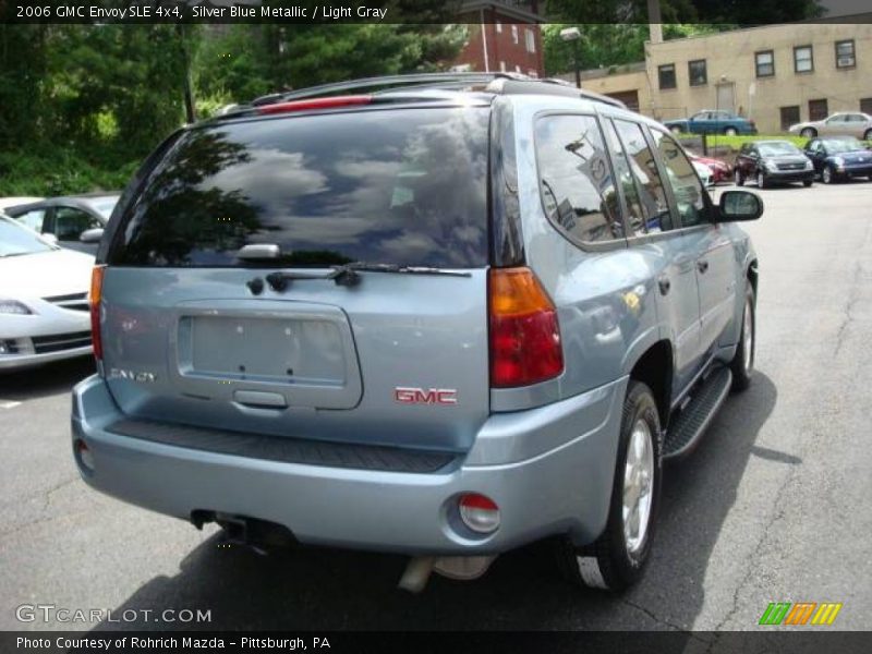 Silver Blue Metallic / Light Gray 2006 GMC Envoy SLE 4x4