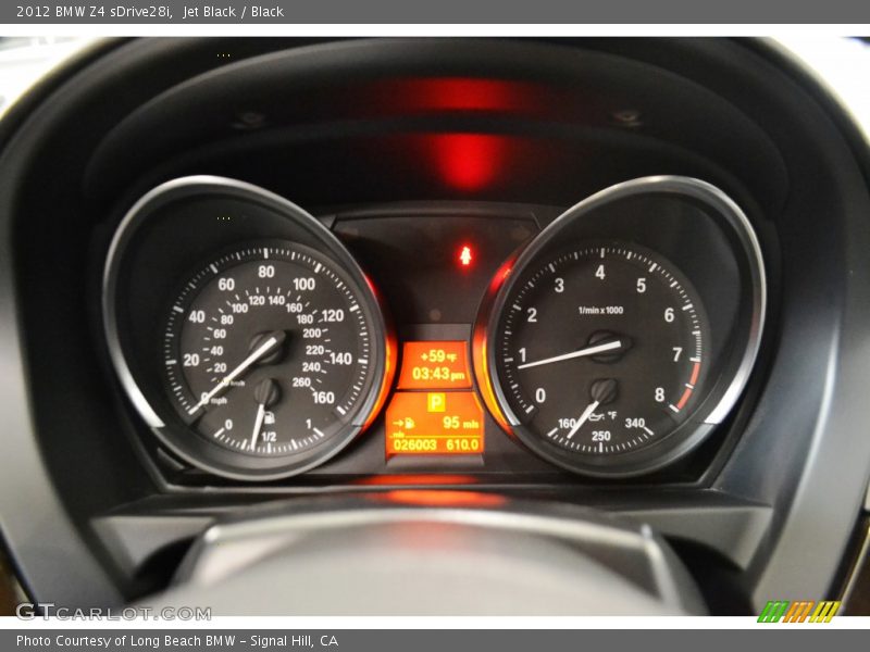  2012 Z4 sDrive28i sDrive28i Gauges
