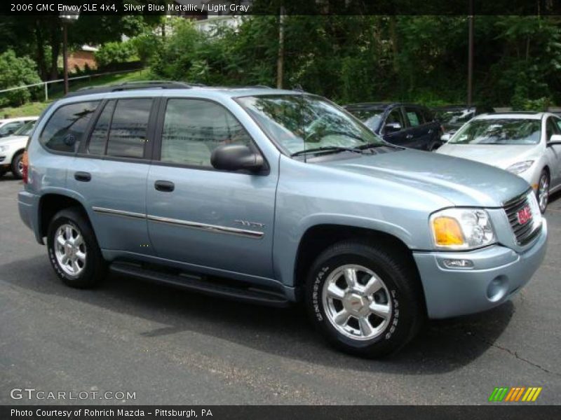 Silver Blue Metallic / Light Gray 2006 GMC Envoy SLE 4x4