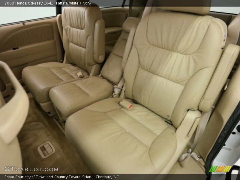 Rear Seat of 2008 Odyssey EX-L