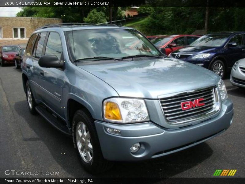 Silver Blue Metallic / Light Gray 2006 GMC Envoy SLE 4x4