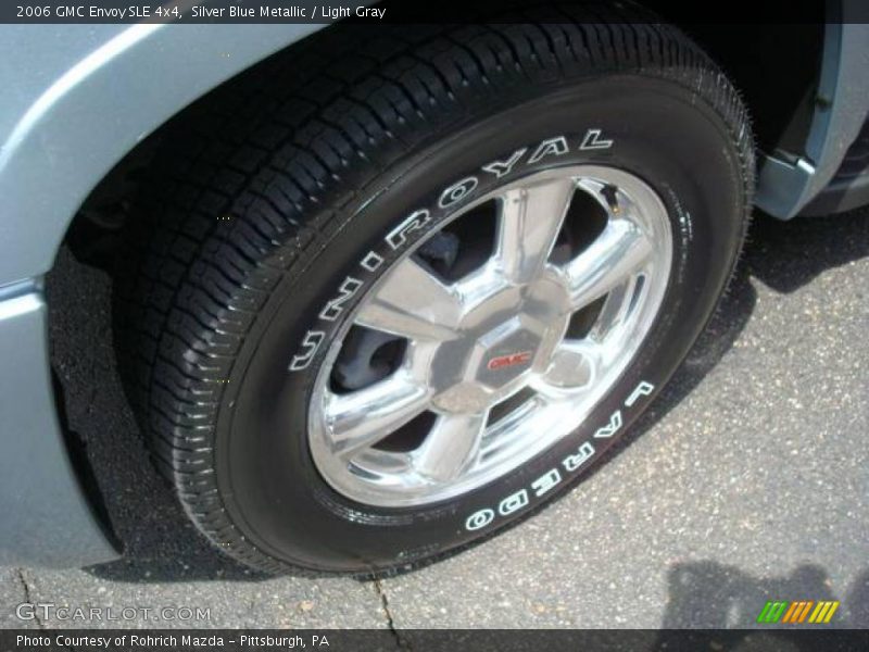 Silver Blue Metallic / Light Gray 2006 GMC Envoy SLE 4x4