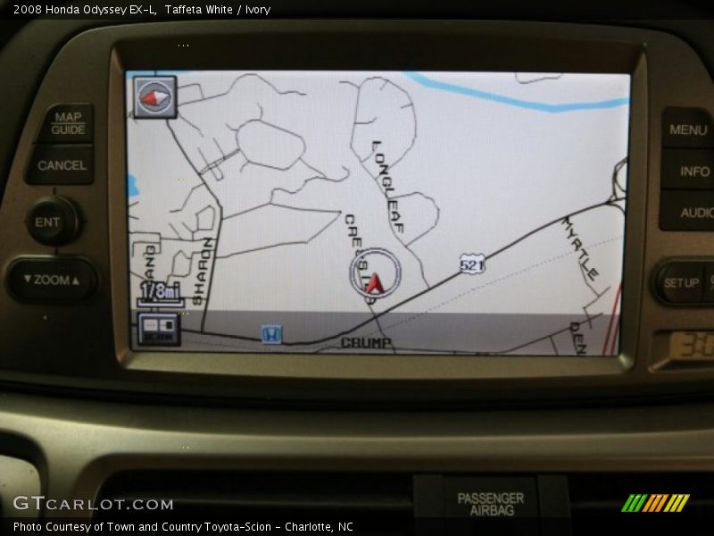 Taffeta White / Ivory 2008 Honda Odyssey EX-L