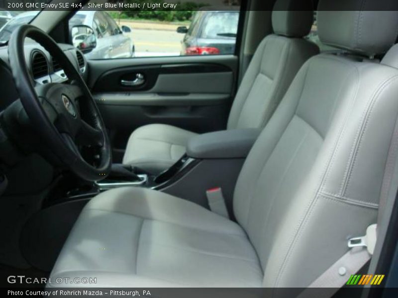 Silver Blue Metallic / Light Gray 2006 GMC Envoy SLE 4x4