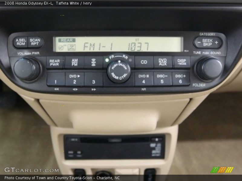 Taffeta White / Ivory 2008 Honda Odyssey EX-L