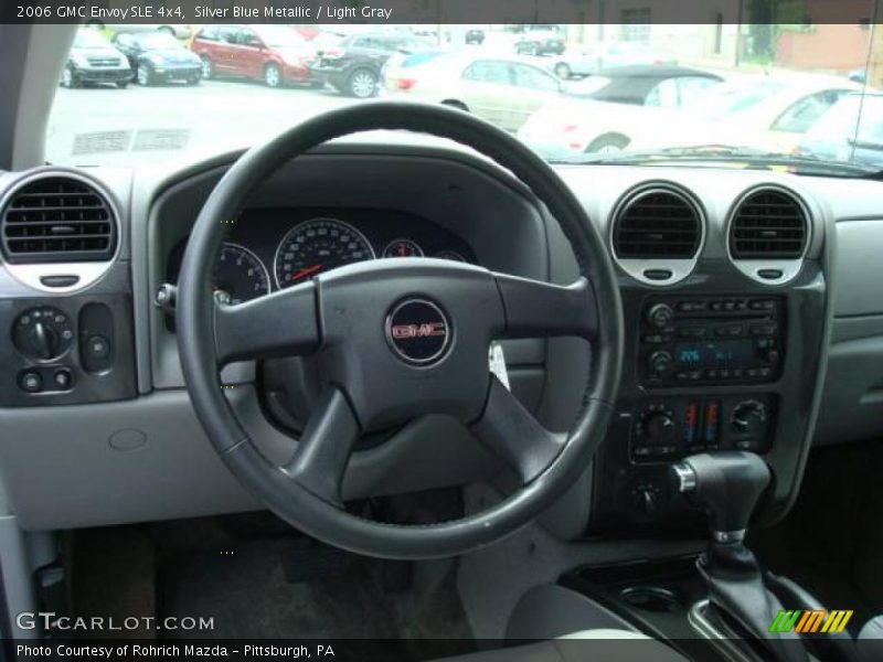Silver Blue Metallic / Light Gray 2006 GMC Envoy SLE 4x4