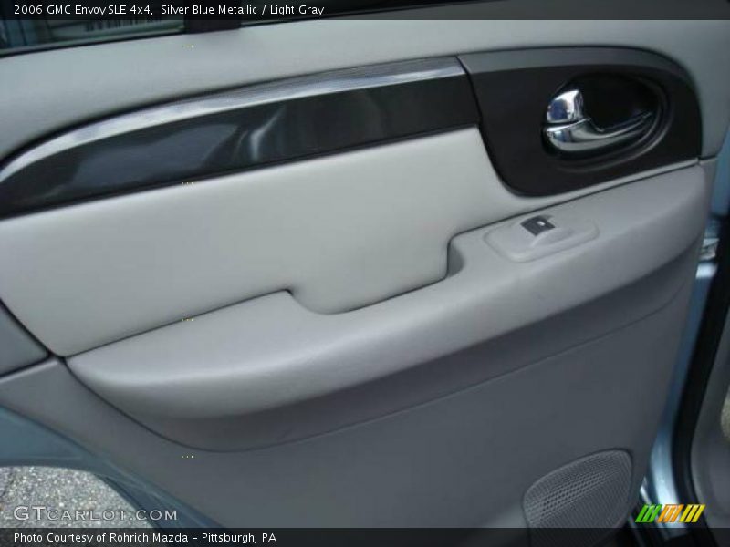 Silver Blue Metallic / Light Gray 2006 GMC Envoy SLE 4x4