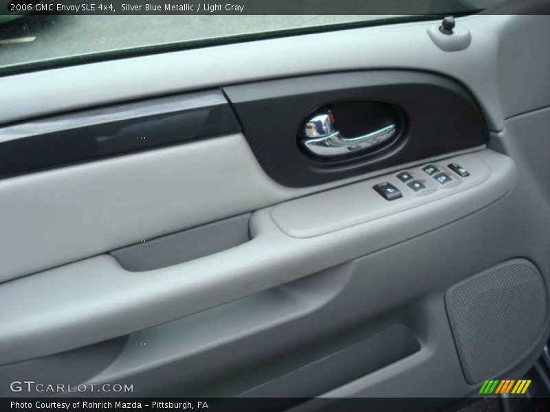 Silver Blue Metallic / Light Gray 2006 GMC Envoy SLE 4x4