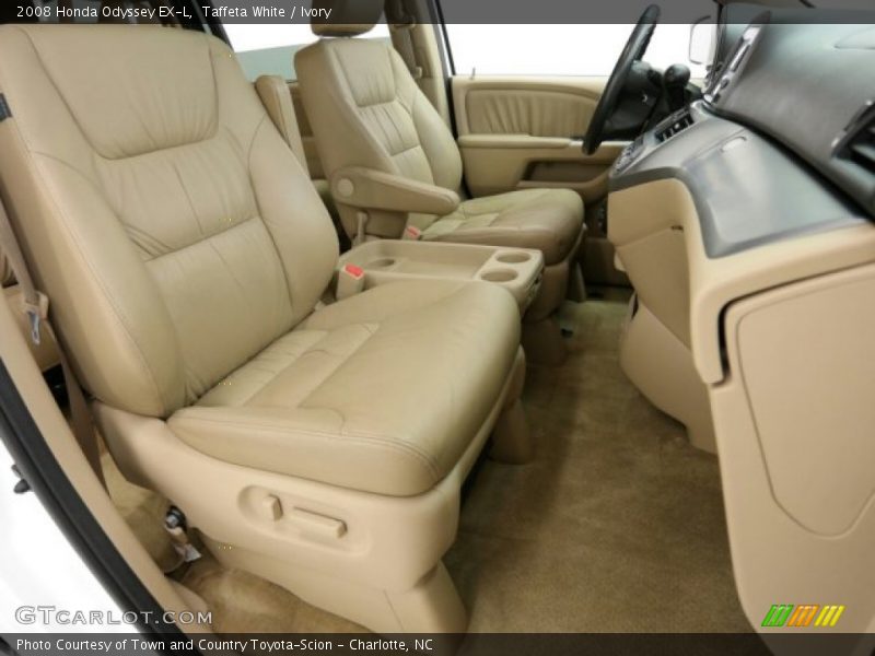  2008 Odyssey EX-L Ivory Interior