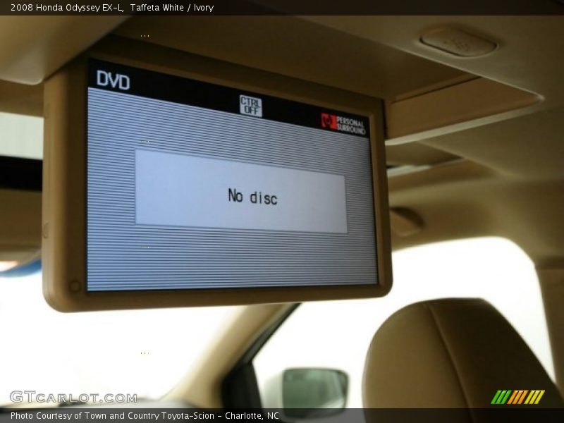 Taffeta White / Ivory 2008 Honda Odyssey EX-L