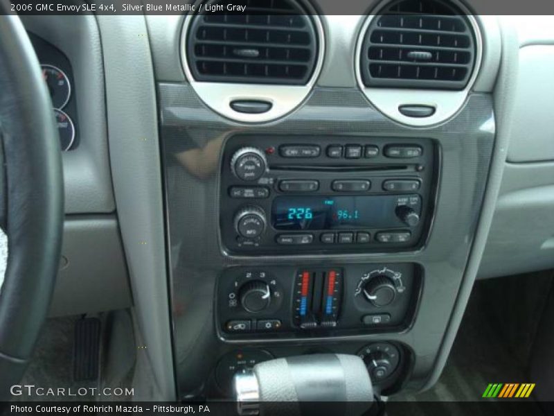 Silver Blue Metallic / Light Gray 2006 GMC Envoy SLE 4x4