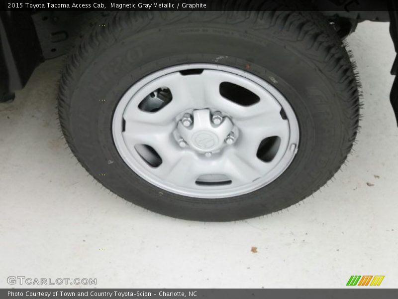 Magnetic Gray Metallic / Graphite 2015 Toyota Tacoma Access Cab