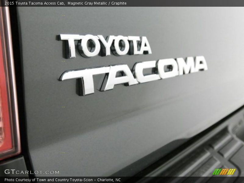 Magnetic Gray Metallic / Graphite 2015 Toyota Tacoma Access Cab