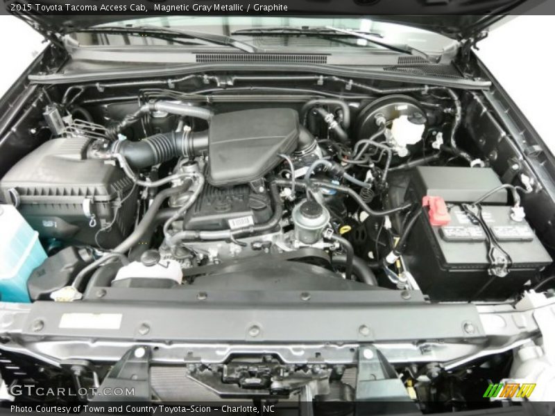Magnetic Gray Metallic / Graphite 2015 Toyota Tacoma Access Cab