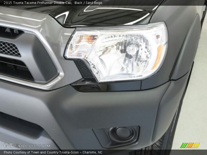 Black / Sand Beige 2015 Toyota Tacoma PreRunner Double Cab