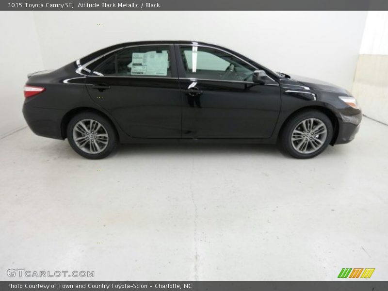 Attitude Black Metallic / Black 2015 Toyota Camry SE