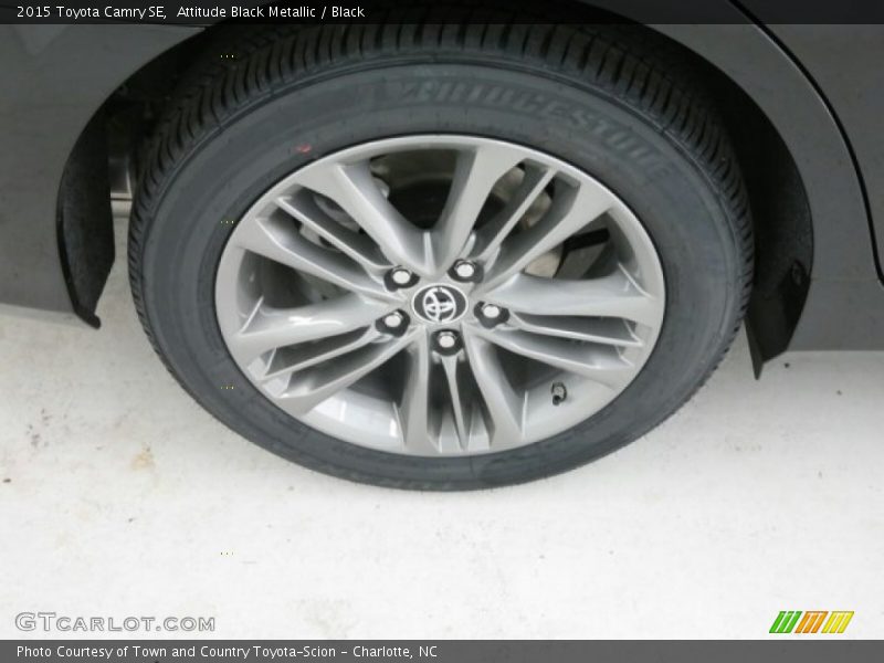 Attitude Black Metallic / Black 2015 Toyota Camry SE